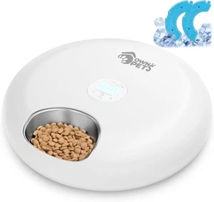 Automatic Timer Pet Feeder for Wet Food, Auto Dispenser With Battery USB... - Picture 1 of 9