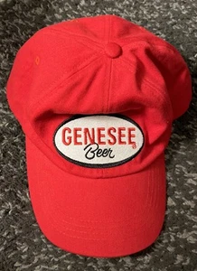 Genesee Bier Cap Mütze tailliert Rochester New York rot siehe Bilder - Bild 1 von 4