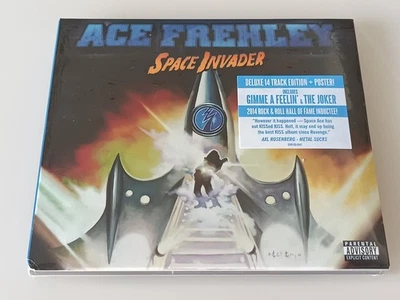 Space Invader (Deluxe 14 Track Edition + Poster) von Ace Frehley (CD, 2014)- - Image 1 of 3