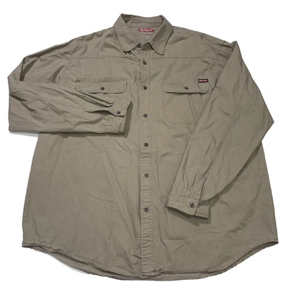 Craftsman Men’s Shirt 2XL Workshop Mechanic Carpenters Pockets Long Sleeve - Image 1 of 4