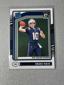 2024 Donruss Optic Football Drake Maye Rated Rookie Base RC #229 Patriots - Picture 1 of 2