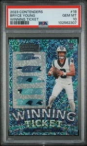 2023 Panini Contenders Winning Ticket Bryce Young #18 PSA 10 - Bild 1 von 2