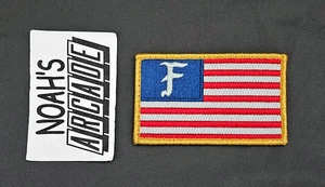 Authentischer Aufnäher Forward Observations Group amerikanische F Flagge NEBEL SUPDEF DEVGRU - Bild 1 von 1