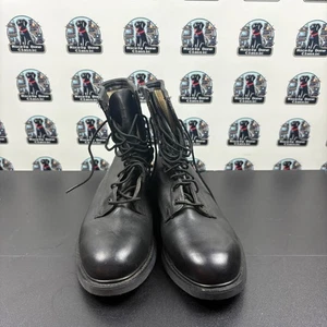 Wolverine WWII Combat Boots Men’s 8W Black Leather Steel Toe ANSI 1994 Army USA - Picture 1 of 6