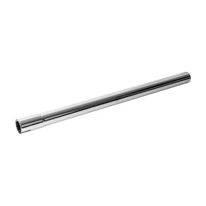 Tubo de escape para tubo de extremo recto cromado universal de 1-1/2" x 24" - Imagen 1 de 4