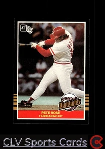 1985 Donruss Highlights #40 Pete Rose - Picture 1 of 2