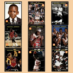 Michael Jordan Lot 9 Basketball Cards 1999 Sports Illustrated For Kids Bulls Set - Picture 1 of 12