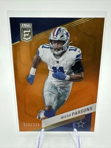 2023 Panini Donruss Elite - Micah Parsons #74 Orange /399 - Picture 1 of 3