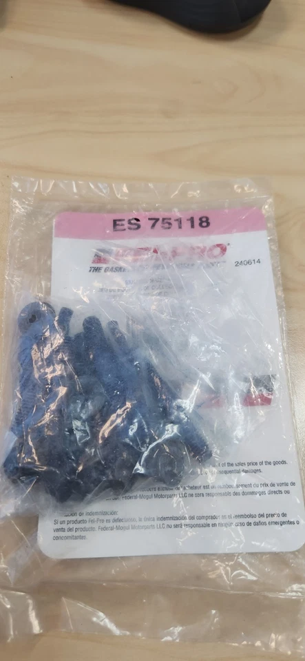 Kit de herrajes colector de escape Fel-Pro ES 75118 para Ford Lincoln Mercury varios Foto 1 de 1