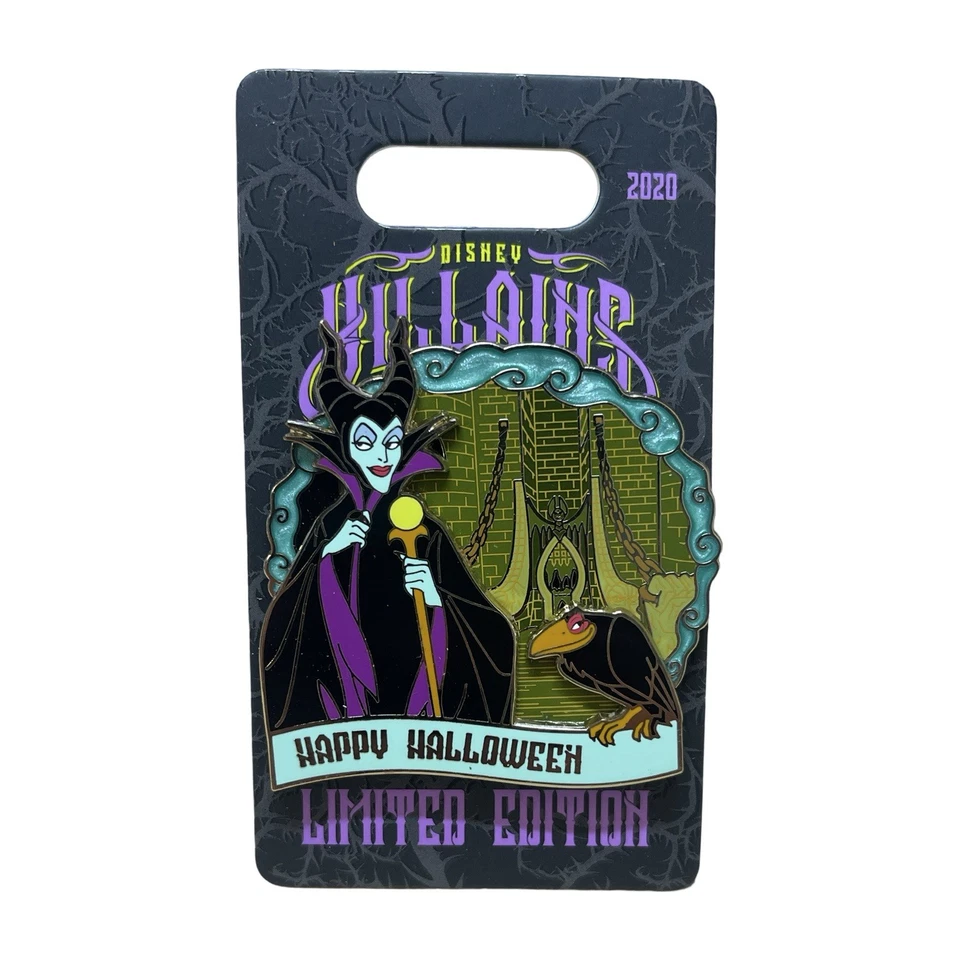 Disney Villains Happy Halloween Maleficent Pin Limited Edition