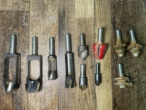  Lote de brocas de enrutador y cincel de mortaja Severance Bosch Keo - Carpintería 11 piezas - Imagen 1 de 6