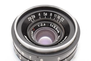 [Near MINT w/ case] Nikon W-Nikkor C 35mm f/2.5 black From JAPAN - Picture 1 of 24