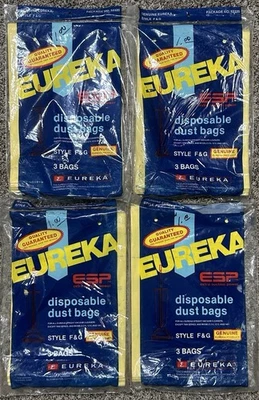 Eureka Vacuum Cleaner Bags Type F & G #52320 (4 Packs of 3 Bags) - Image 1 of 3