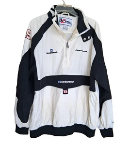 Giacca a vento Chase Authentics Nascar RCR Kevin Harvick uomo L bianco/nero - Foto 1 di 9