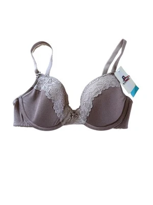 Sutiã feminino Btemptd 32C levemente acolchoado com aro ajustável bronzeado - Imagem 1 de 3