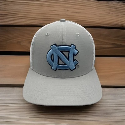 Gorra North Carolina Tar Heels "47 Marca Jumbo Logo Malla Camionero Snapback Gorra H90 Foto 1 de 4