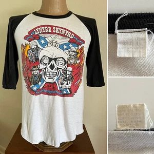 1977 Vtg LYNYRD SKYNYRD The Road Home Promo T Shirt 70s Southern Rock Concert - Picture 1 of 16