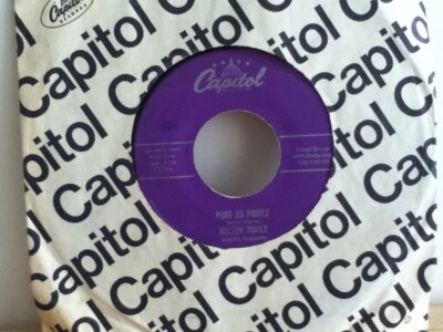 NELSON     RIDDLE      45"  VINYL  SINGLE ,  PORT AU PRINCE /  MIDNIGHT BLUES - Imagem 1 de 2