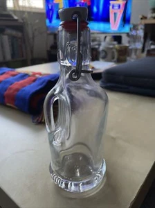 Glass Bottle With Swing Stopper 20cl/45mm With Handle Small Cute Preloved - Picture 1 of 4