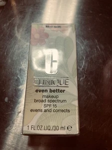 CLINIQUE ~ EVEN BETTER BROAD SPECTRUM MAKEUP ~ WN 01 FLAX ~ 1 OZ - Picture 1 of 1