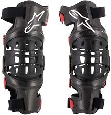 Alpinestars Adult Bionic-10 Carbon Knee Brace Pair Mountain Bike MTB BMX