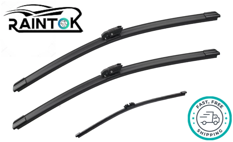 3x Escobillas limpiaparabrisas delanteras traseras para Mini Cooper Countryman 2017-2023 Foto 1 de 4