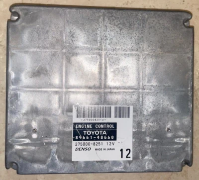 Toyota Highlander 2004 3,3 L 6 cilindros AT 4x4 motor computador ECU PCM P/N# 89661-48660 Foto 1 de 4