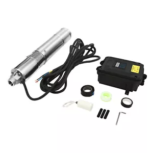 DC Deep Bore Well Solar Water Pump 24V 210W Submersible Pump MPPT Controller Kit - Picture 1 of 7