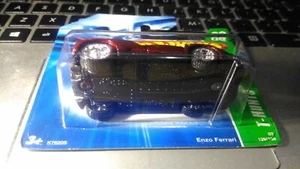 Hot Wheels Super Treasure Hunt  ENZO Ferrari Short Card - Picture 1 of 5