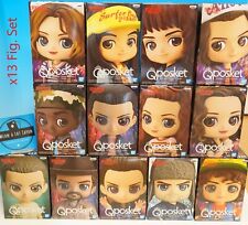 Q Posket Lot of 13 STRANGER THINGS Figures 5.3in Banpresto Japan Authentic NEW