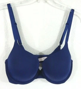Sujetador Victoria's Secret 34D para mujer forma perfecta azul marino usado en excelente estado envío gratuito - Imagen 1 de 4