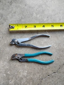Two Small Ignition Slip Joint Pliers Ignition Pliers Unmarked - Picture 1 of 5