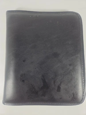 J J Keller & Assoc Zipper Portfolio Black Organizer Duplicate Daily Driver Logs - Image 1 of 4