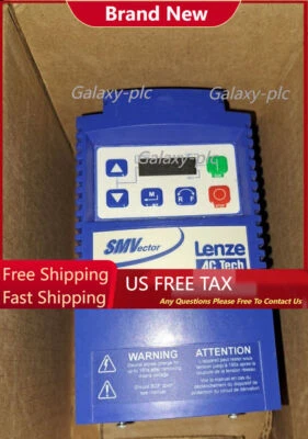 US Free TAX New OEM Lenze AC Tech Frequency Inverter ESV402N04TXB XX1H43 4.0KW - Image 1 of 4