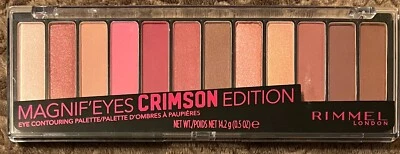 Rimmel London Magnif'eyes Crimson Edition - Eye Contouring Palette Eye Shadow - Image 1 of 2