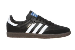 adidas Originals Samba OG Trainers - Black/White - B75807 - UK 7-12 - Picture 1 of 5