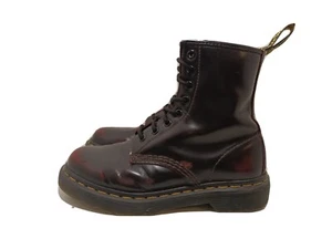 Dr Martens 1460 Women's Arcadia Leather Lace Up Boots Cherry Red 5 US M /6 US L  - Picture 1 of 12