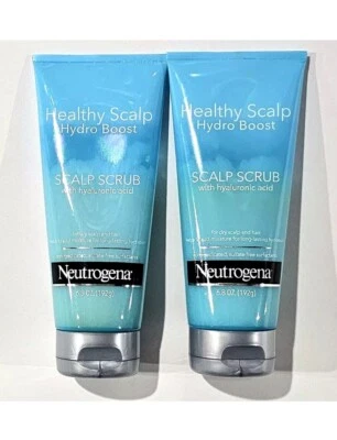 2 Neutrogena Healthy Scalp Hydro Boost Scrub Hyaluronic Acid Dry Scalp 6.8 fl oz - Image 1 of 2