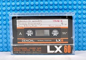 CINTA DE CASETE EN BLANCO DENON LX 60 TIPO I (1) (USADA) - Imagen 1 de 4