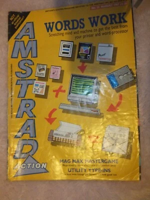 Amstrad Action-Agosto De 1987-Vintage De Computação E Jogos - Imagem 1 de 2