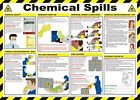 New Safety First Aid A608T Chemicals Spills Poster 59 X 42 Cm The S High Qualit