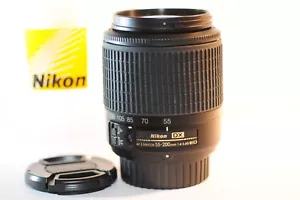 Nikon DX AF-S Nikkor 55-200mm G ED lens for NOT WORKING PARTS REPAIR NO RETURN - Picture 1 of 7