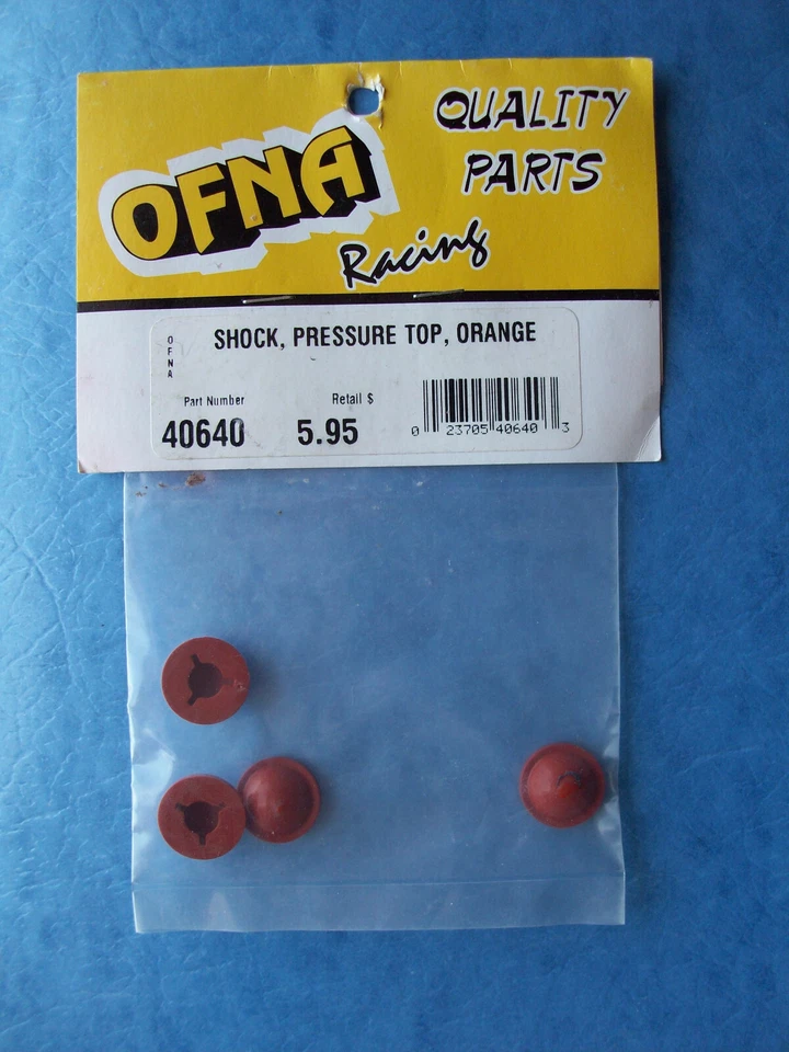 VINTAGE OFNA 40640 SHOCK ORANGE PRESSURE TOP 4PCS OFN40640 NIP - Image 1 of 1