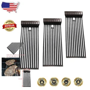 Compatible Matte Cast Iron Grates for BroilMaster D3/P3/S3/U3 - Easy to Clean - Picture 1 of 6