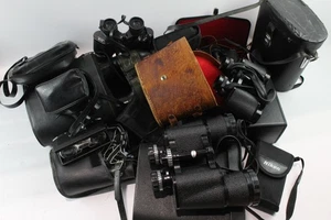 Assorted Vintage Binoculars of Various Brands and Magnifications Job Lot - Picture 1 of 6