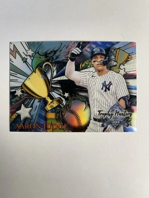 2022 Topps Stadium Club AARON JUDGE Trophy Hunters Refractor #RL-13‼️2 MVP🏆 - Image 1 of 2