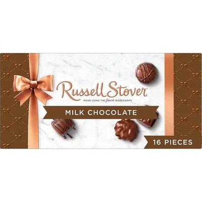 Russell Stover, Milk Chocolate Assortment, Gift Box, 9.4 Ounce 9.4oz  - Image 1 of 4