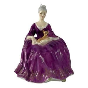 Royal Doulton "Charlotte“ HN 2421 Pretty Ladies Dog Figurine 1971 - Picture 1 of 5