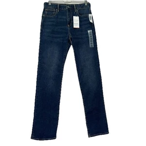 Old Navy jeans girls size 16 straight leg dark wash nwt e196 - Picture 1 of 4
