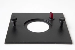 Placa de lente Beseler 4x4 con luz piloto roja para apertura 23C 45M CB7- 39 mm - Imagen 1 de 4
